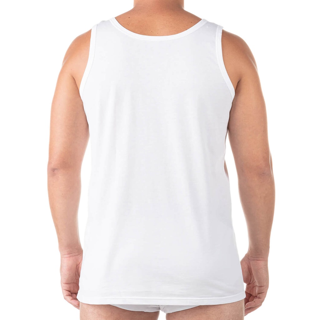 Singlet grandes tailles en coton pur