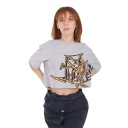 T-shirt crop femme GRAFFITI