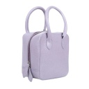 Sac carré bandoulière en cuir - DONIA