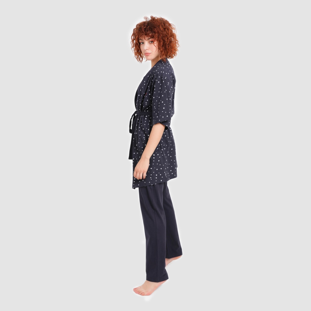 Peignoir femme IMPRIME ETOILE