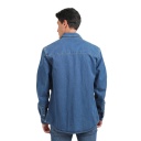 Chemise western homme en jeans  -SHEMS
