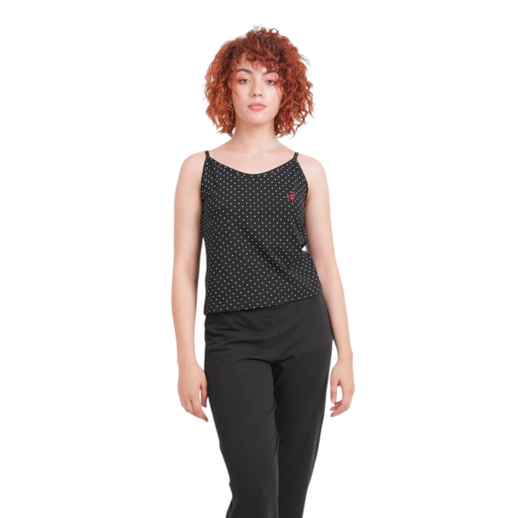 Ensemble femme bretelle et pantalon IMPRIME TRIANGLE
