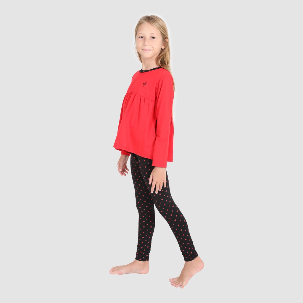 Pyjama fille manches longues et legging