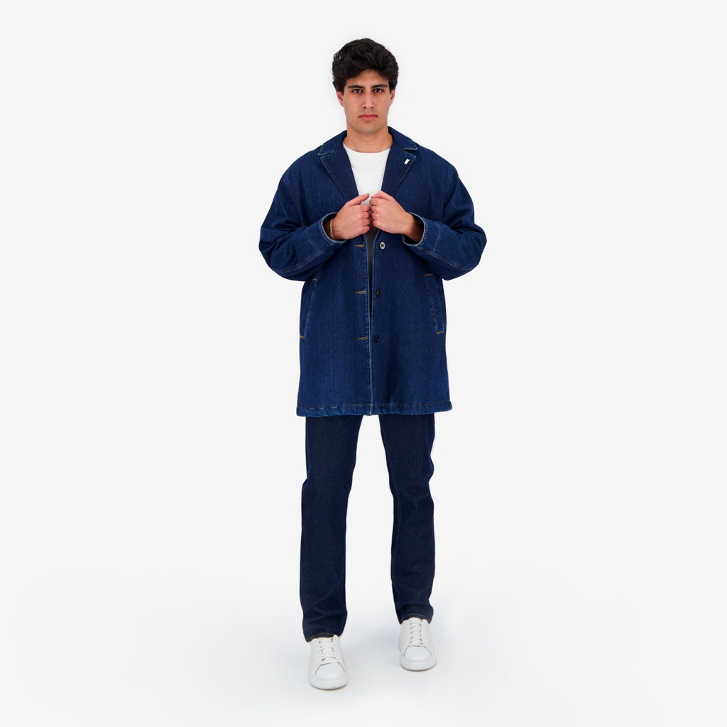 Manteau unisexe en jeans- MALEK