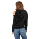 Hoodie femme avec épaule dénudée