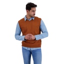 Sweat homme sans manches avec broderie