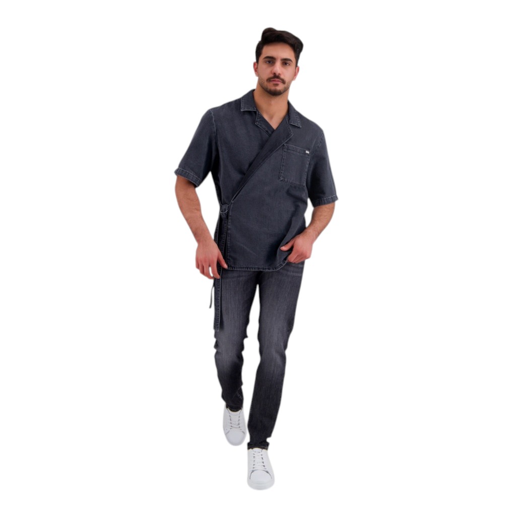 Kimono homme en jeans -KIMO