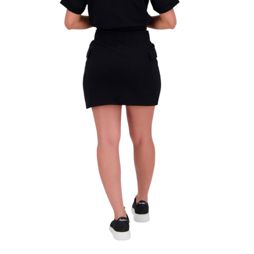 Jupe cargo femme en molleton