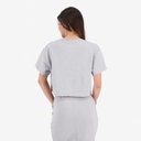 Sweat sur taille femme manches courtes 9a3da m3a lebnet