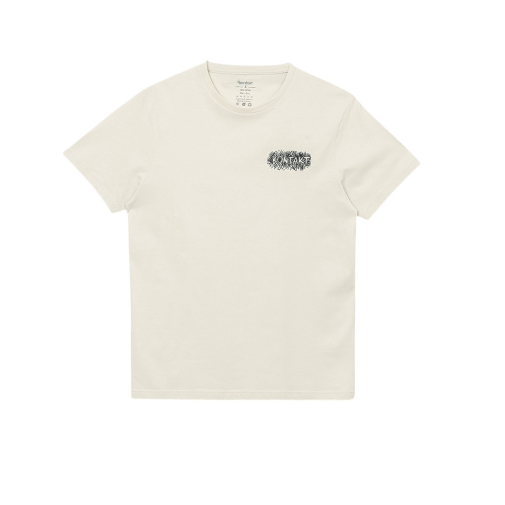 T-shirt unisexe manches courtes KONTAKT EFFILOCHÉ
