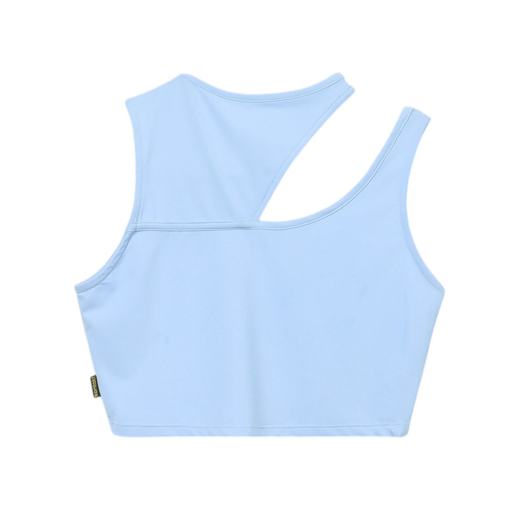 Top femme sans manches avec découpe