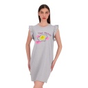 Robe de pyjama femme avec volant تفرشيكة TIME