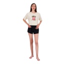 Ensemble femme manches courtes t-shirt et short POP CORN
