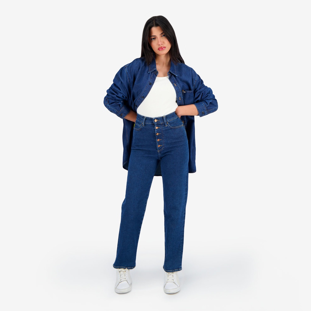 Ribcage jeans femme-RAYA