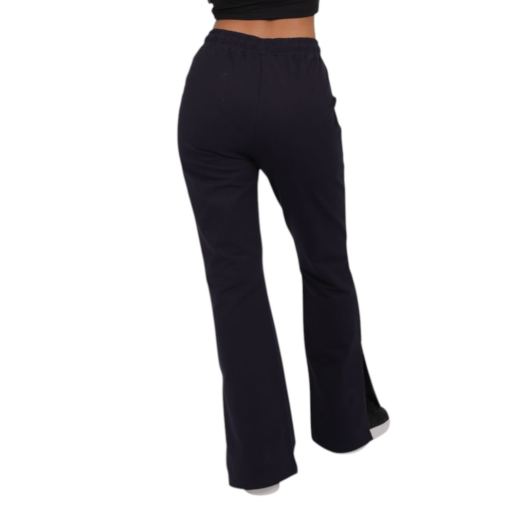 Jogger flare femme avec fente coté