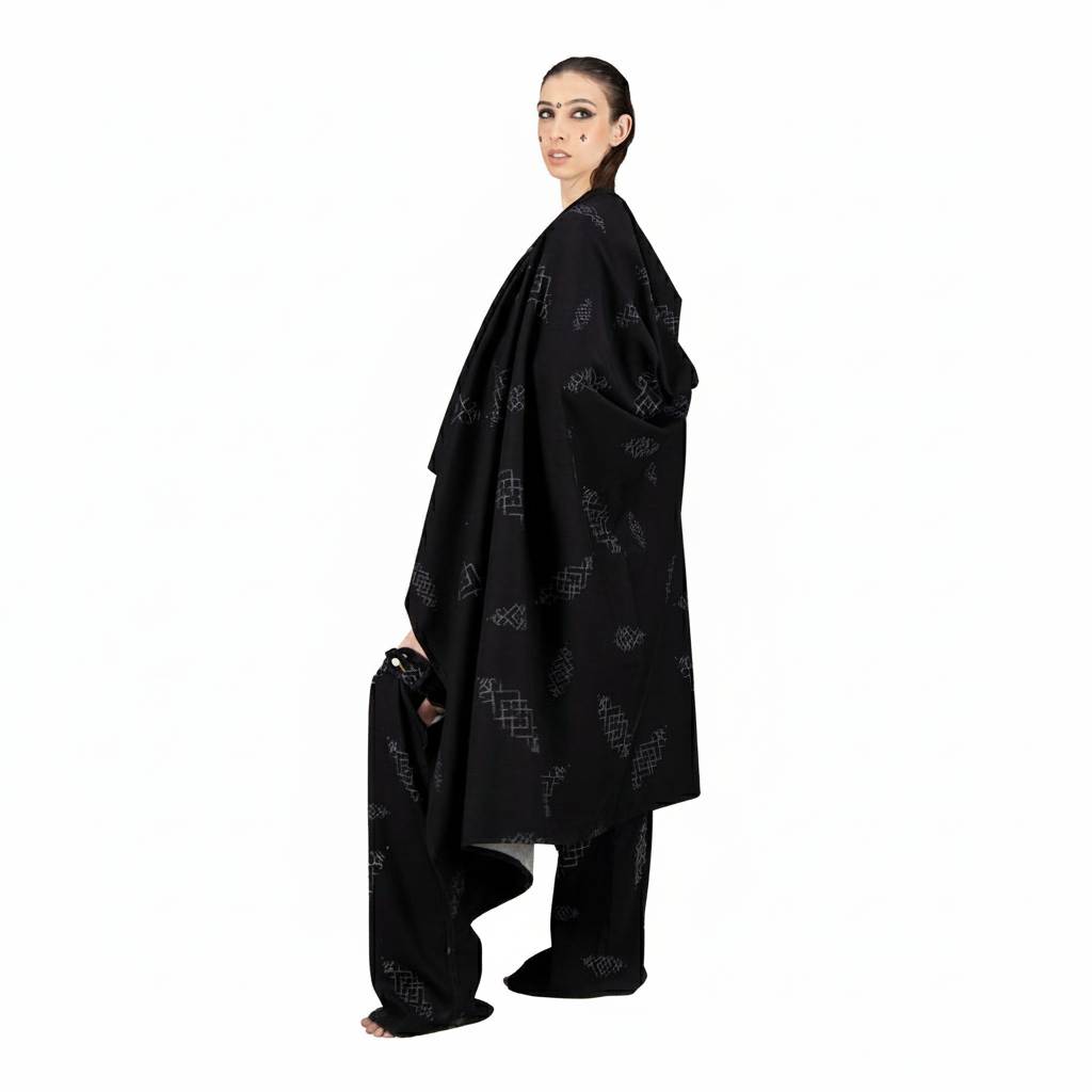 Safseri unisexe en jeans IMPRIME BERBERE HEAVY PRINT AND LASER TNFW