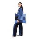 Coussin &amp; Tote bag format 60/50 en jeans Modular TNFW
