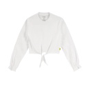 T-shirt femme manches longues avec nœud