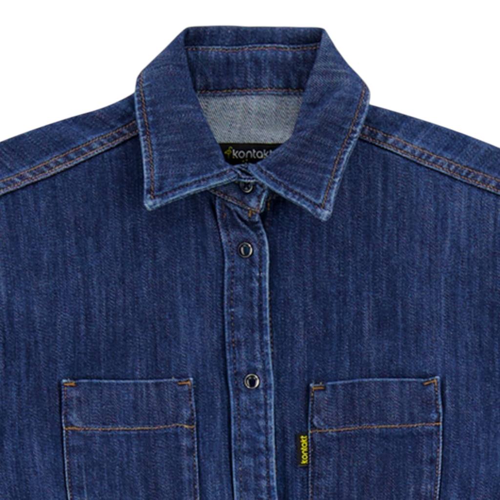 Robe chemise femme en jeans - RAIFA