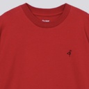 Sweat garçon manches courtes avec broderie