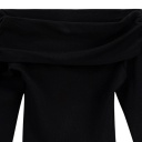 T-shirt femme manches longues col bateau