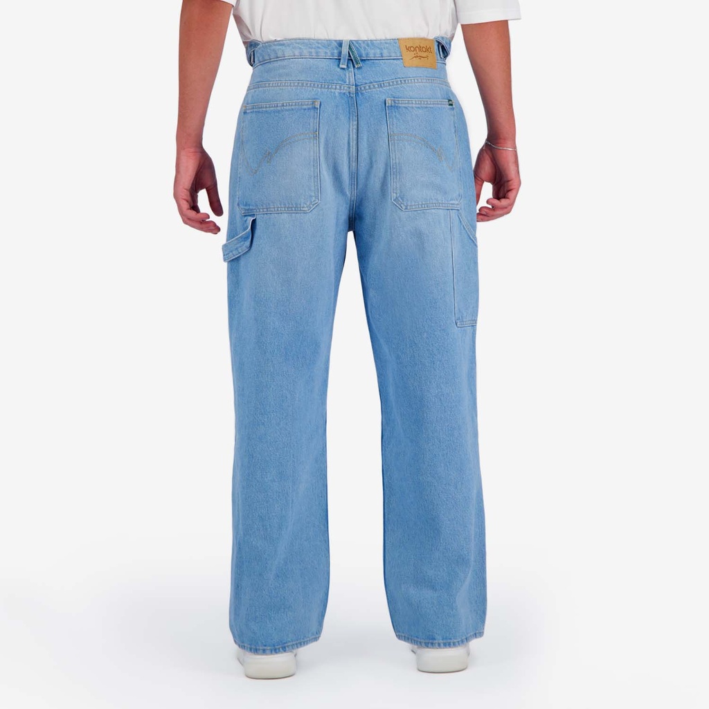 Carpenter baggy unisexe en jeans -KARIM 2.0