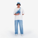 Carpenter baggy unisexe en jeans -KARIM 2.0