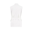 Blazer croisé femme sans manches-SAHAR