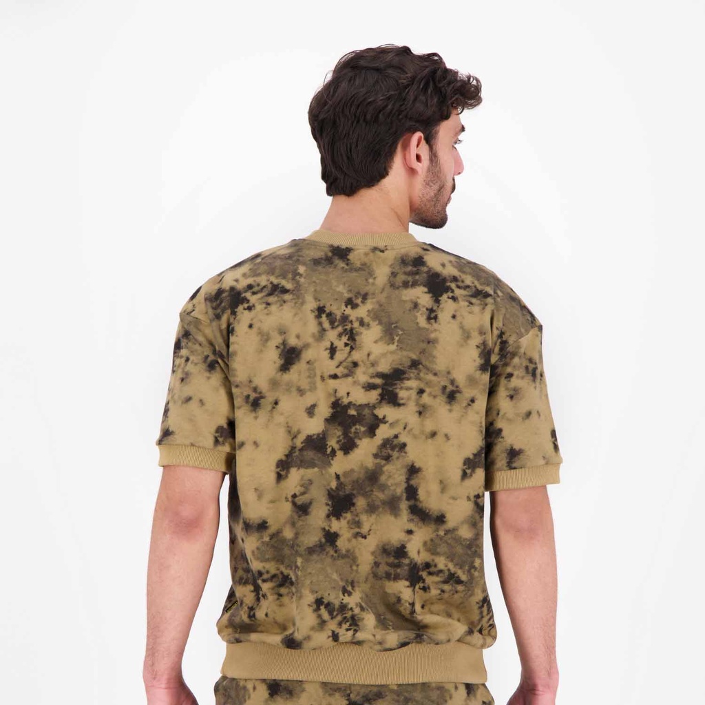 Sweat homme manches courtes tie &amp; dye