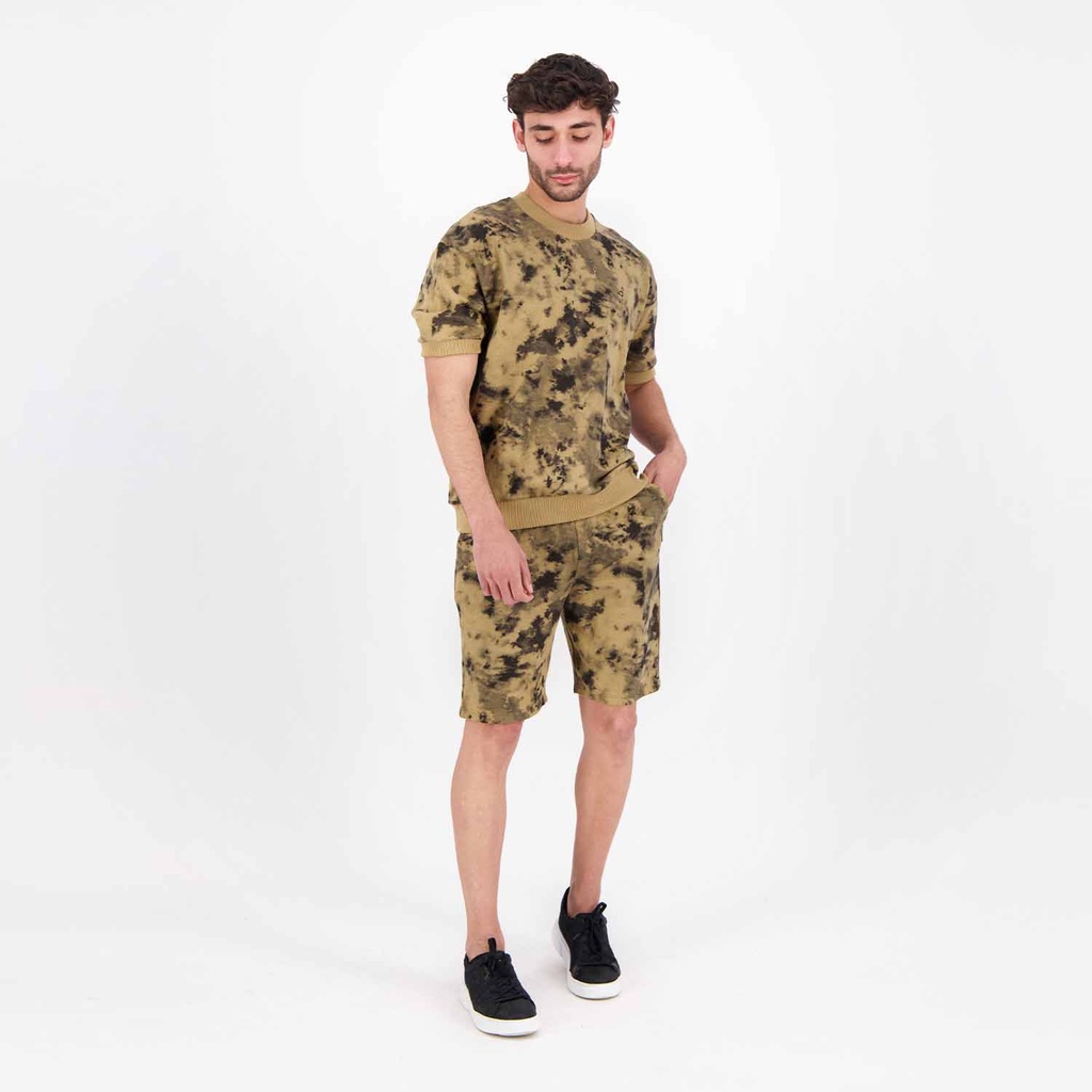 Sweat homme manches courtes tie &amp; dye