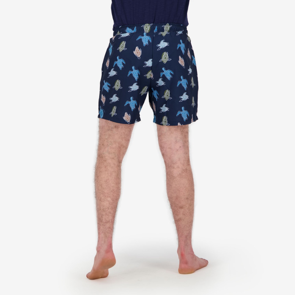 Short maillot homme ALL OVER TORTUE DE MER