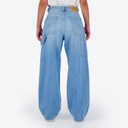 Carpenter baggy unisexe en jeans - KARIM 2.0