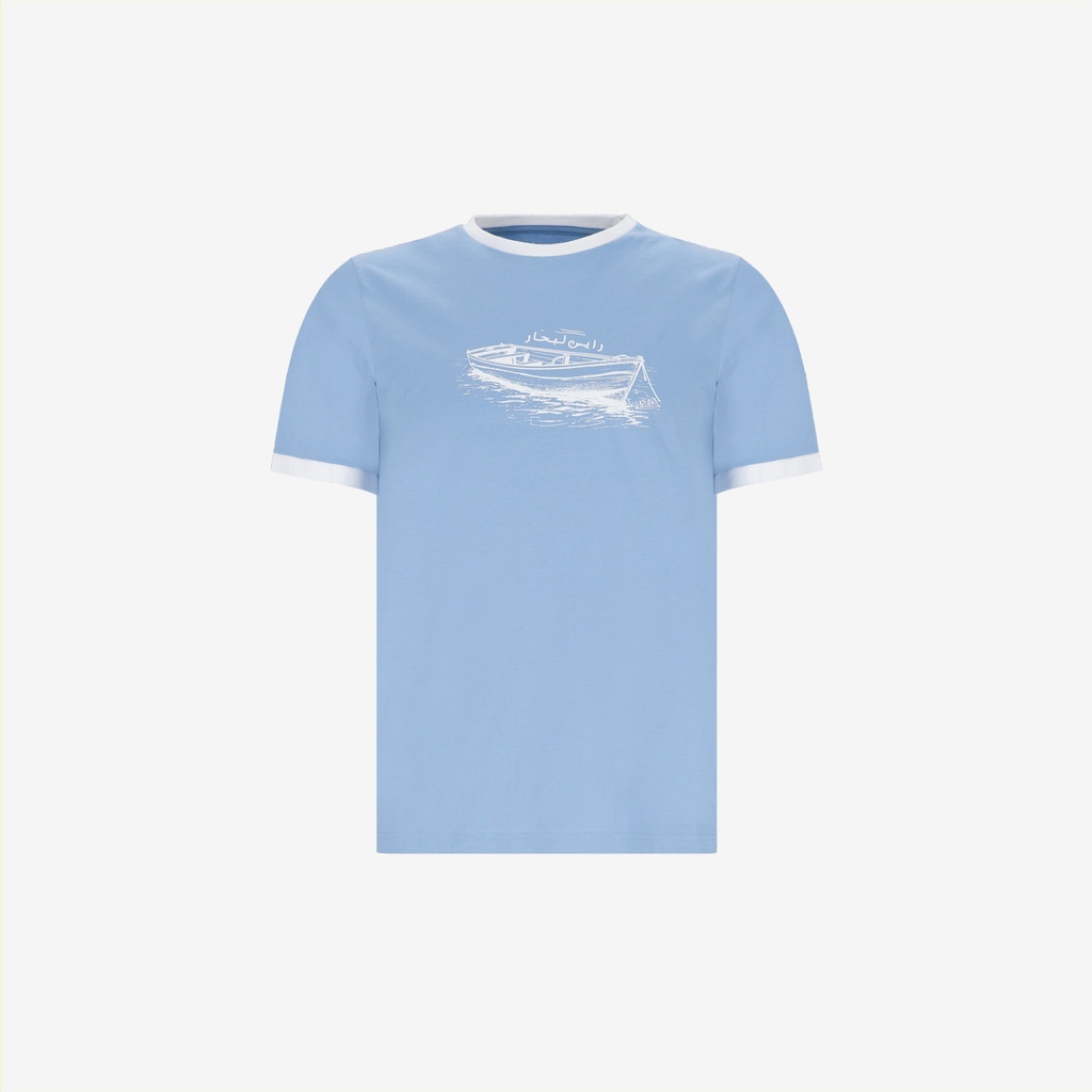 T-shirt flammé garçon manches courtes  رايس الابحار