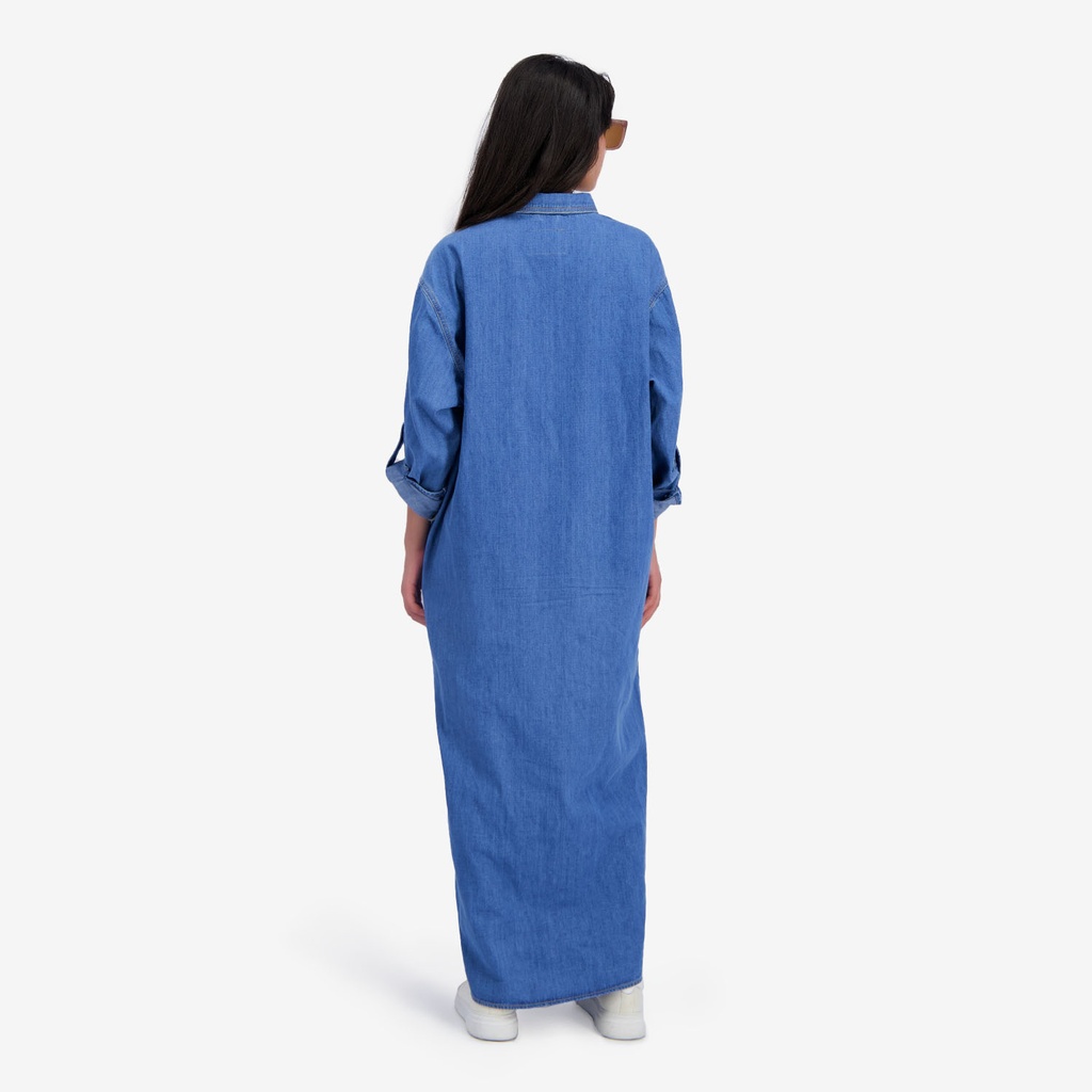 Robe chemise longue femme en jeans CHANEZ 2.0