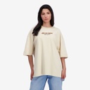 T-shirt oversized unisexe adulte manches courtes سنعود بعد قليل