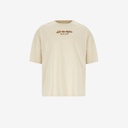 T-shirt oversized unisexe adulte manches courtes سنعود بعد قليل