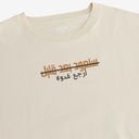 T-shirt oversized unisexe adulte manches courtes سنعود بعد قليل