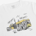 T-shirt unisexe adulte manches courtes عبِّي الوسط