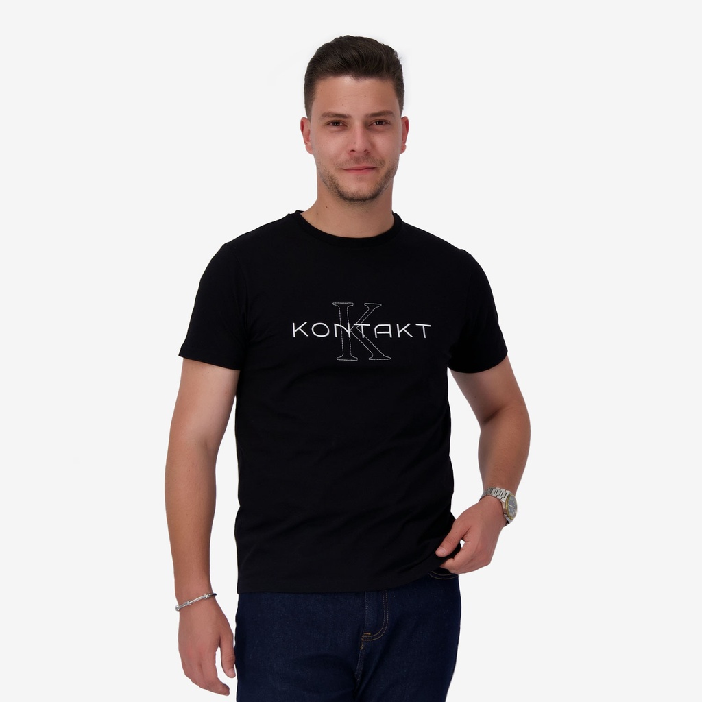 T-shirt unisexe manches courtes   KONTAKT TEES