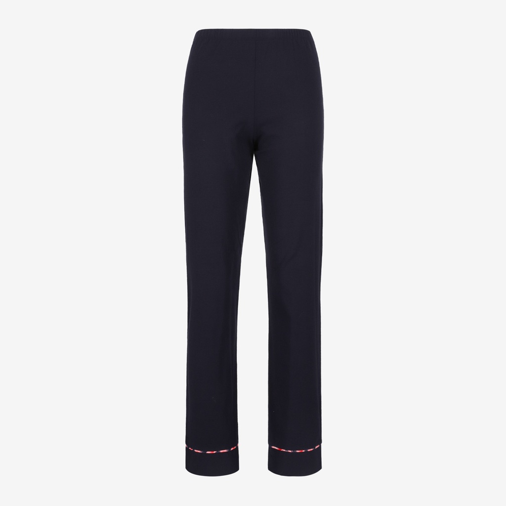 Pyjama femme manches longues avec patte boutonnée