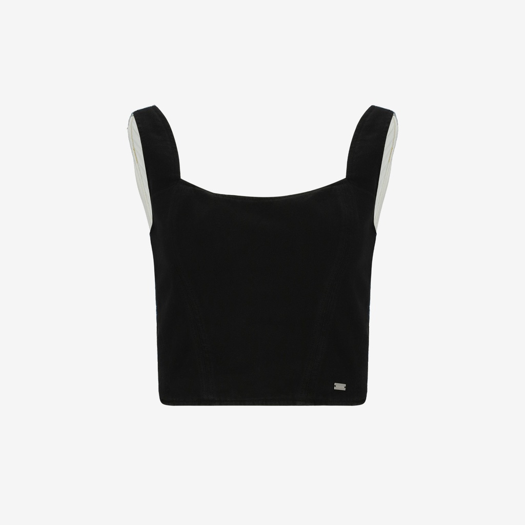 Upcycling top femme jeans V2