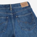 Super Straight jeans femme avec braguette décalé- SARRA 2.0