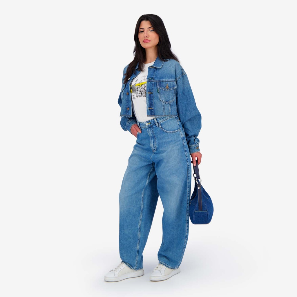 Balloon jeans femme- BAYA