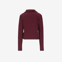 Polo côtelé fille manches longues