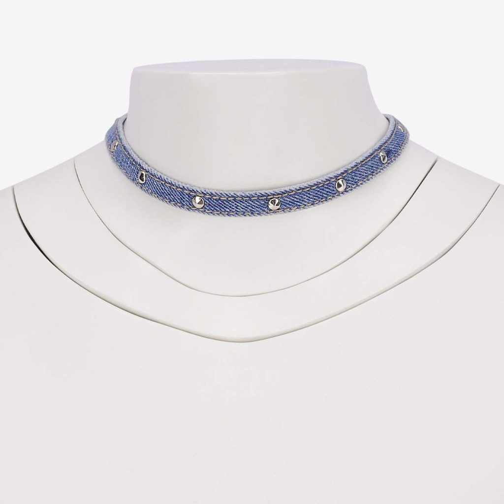 Chocker en denim