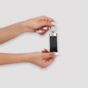 Pack cadeau porte carte, ceinture &amp; porte clés