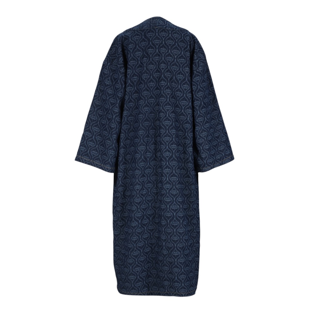 Kimono femme en jeans avec laser all over - KARAMA