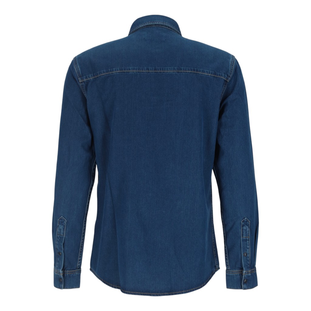 Chemise western homme en jeans - SHEMS