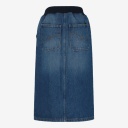 Jupe midi fille en jeans
