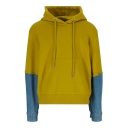 Hoodie garçon avec manches en denim